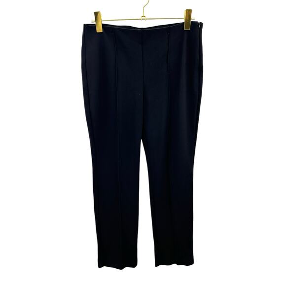 Chico’s Size 0.5 Short Petite (Small) Black Career Pants  Slim Stretch‎ Side Zip - Picture 1 of 11